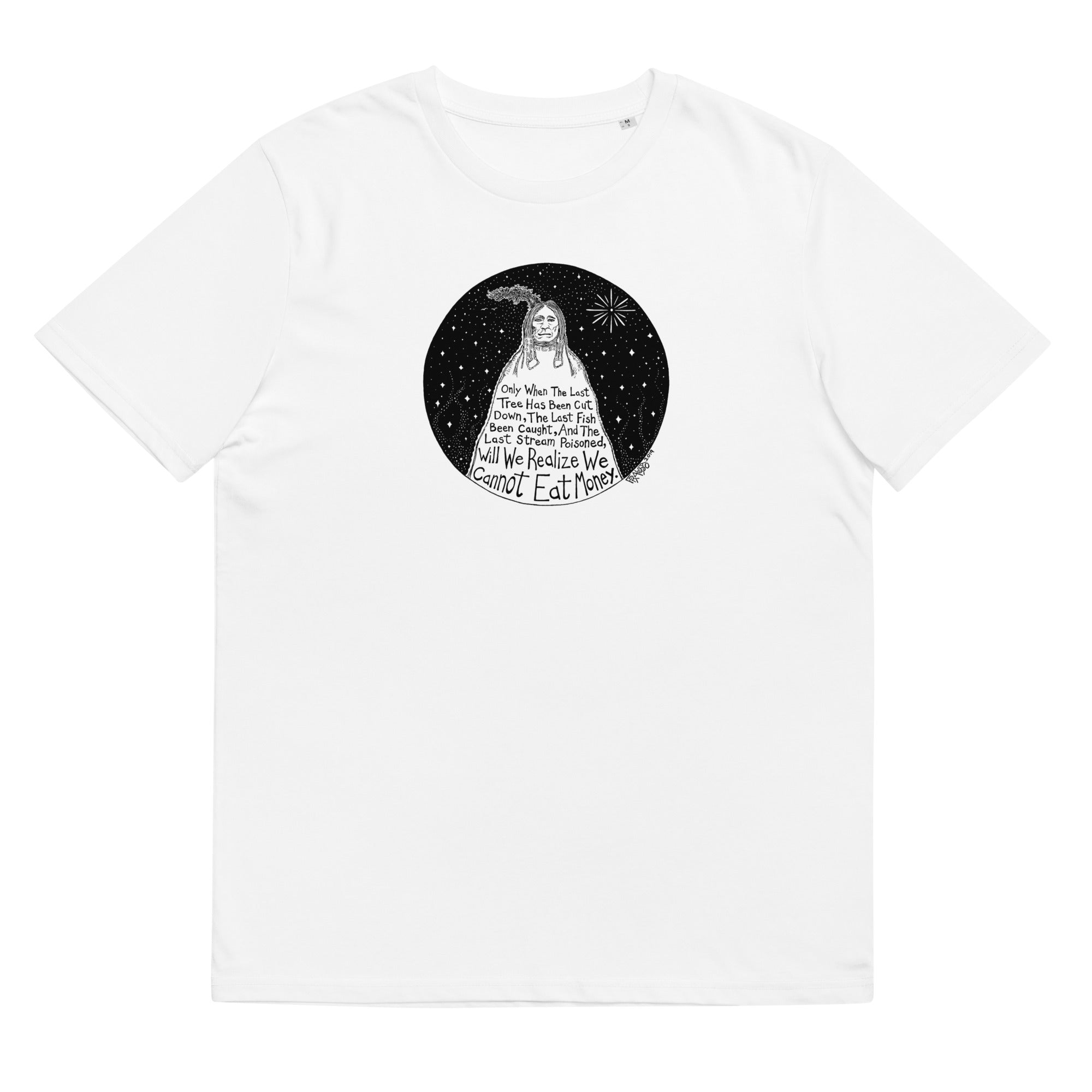 Organic Crew Neck T-Shirt / White