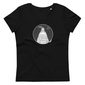 Native American Proverb Organic Cotton Scoop Neck T-Shirt By Artist Rick Frausto